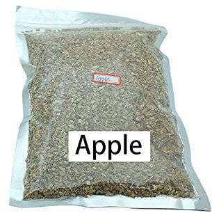 Générique 125g/sac Copeaux de Bois de Fumage pour Barbecue Boîte de Fumigation pour fumoir en sciure de Bois Bois de Bacon Outil pour Grill BBQ, Pomme/Cerise/Chêne/Bois de caryer (Bois de Pommier)