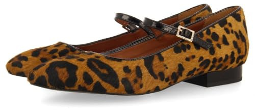 GIOSEPPO BONYHAD, Scarpe Piatte Mary Jane Donna, Leopardo, 37 EU, Leopardato, 37 EU