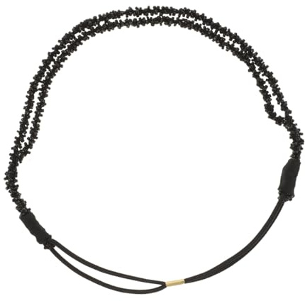 Ipetboom Bohemisk Beaded Headband Justerbar Och Elastisk Huvudkedja För Kvinnor Elegant Håraccessoar För Bröllop Festivaler Och Speciella Tillfällen