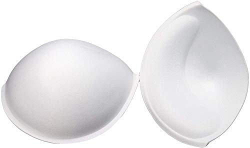 MNJ-TRIMMINGS White Sew in Push up Bra Cup, Premium Quality (D)