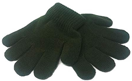 WS UK Kids Magic Winter Gloves [Dark Green]