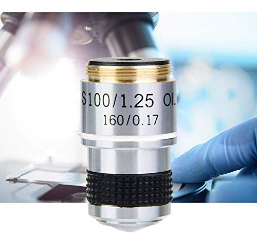 Vogueing Tool 60X mikroskop objektiv objektiv objektiv med räfflad ring för biologiskt mikroskop 185