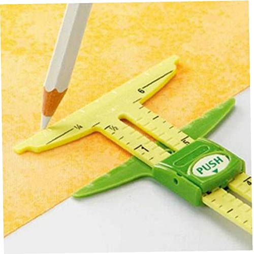 Zonfer Misurare Cucito Righello Patchwork Strumento Righello di Uso della Casa del Sarto Righello Accessori Strumento