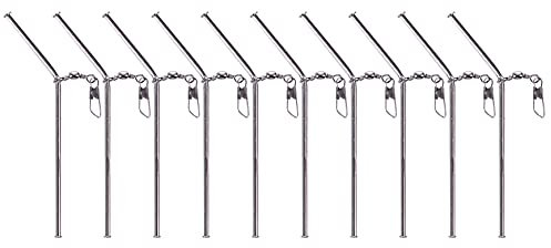 Zite Fishing Anti Tangle Boom Tubes Metall - Sleeve Abstandhalter Röhrchen Set 10 STK - Feeder-Zubehör Karpfen-Angeln
