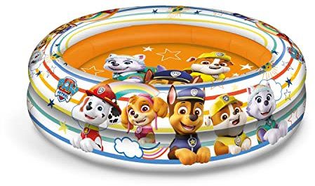 Mondo Toys - PAW PATROL| 2 Rings Pool - aufblasbares Baby-Pool - 2 Ringe - Durchmesser 100 cm - +10 Monate - 16911