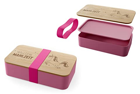 laVida Lunchlåda för barn, Matlåda, Magisk Måltid (Rosa)