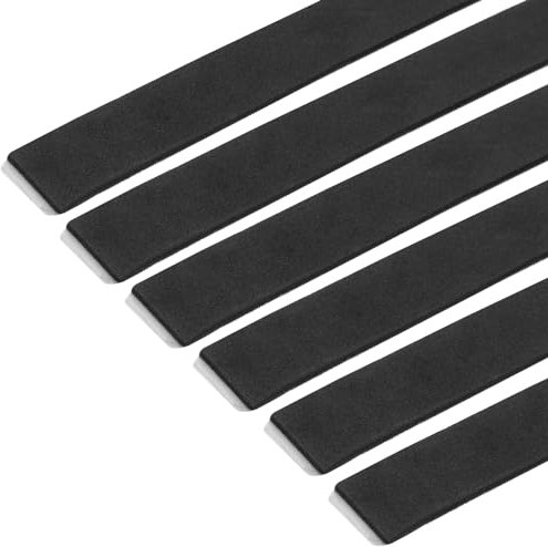 PATIKIL 18 Tischtennis Seitenband, 20er Pack Tischtennis Kantenband zum Schutz der Beläge und des Schlägers, Schwarz