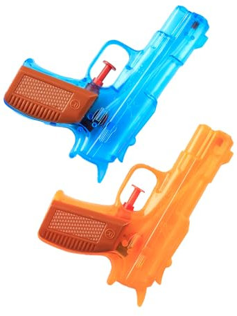 GroveEss 2 PCS Mini Kids Water Guns,Plastic Water Pistol Toy,Squirt Toy Beach Swimming Pool Game Summer Party Supplies for Kids Boy Girl