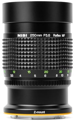 NiSi 250mm F5.6 Reflex Mirror Lens Vollformat Objektiv Spiegel-Teleobjektiv Kompatibel für Nikon Z-Mount