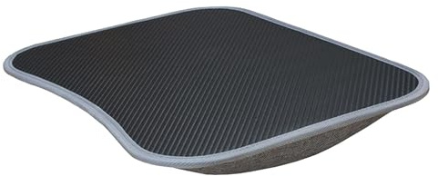Bärbart knäskrivbord för bärbar dator och surfplatta, 39 x 29 x 4,5 cm, vadderad sängbricka med handtag, spel- och skrivbord för hemmabruk, mångsidigt laptopbord – perfekt för komfort och bekvämlighet