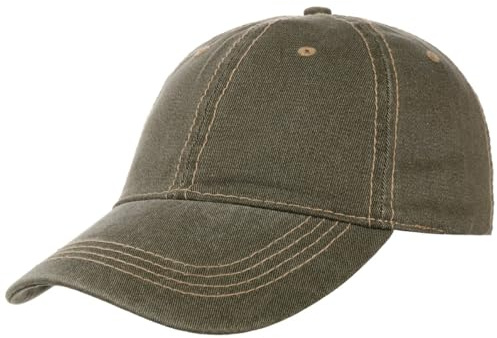 Lipodo Washed Denim Baseball Cap Hook-and-Loop Unisex Summer Winter