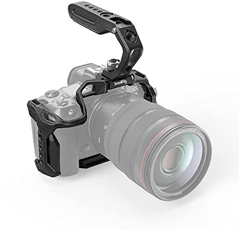 SMALLRIG Cage Käfig Kit für Canon R5 R6 R5 C Camera Mit Top Handle und Dedizierter Kabelklemme - 3234
