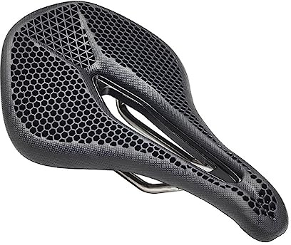 Comphic Selle de Vélo Nid d'abeille Selle de Vélo Noire Selle 3D Coussin Respirant 3D Accessoires de Vélo de Route de Montagne