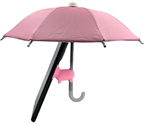 Cell Phone Umbrella, Umbrella Phone Shade, Phone Holder With Sun Umbrella, Phone Umbrella Suction Cup Stand, Adjustable Phone Stand With Umbrella For Phone, Phone Accessory For Beach, Pool, Outdoor