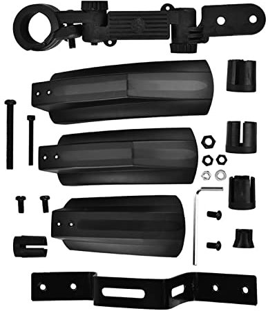 Fahrrad-Vorder- und Hinterrad-Reifen-Schutzblech-Set, Schnellspanner-Fahrrad-Schutzblech für Outdoor-Radfahren