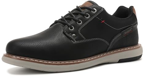ANALEAF Men's Classic Oxford Shoes Lightweight Business Lace-Up Sneakers