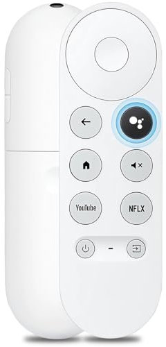 Momowin Fernbedienung für Google Chromecast,Fernbedienung Universal für Google TV,Fernbedienung für Chromecast 4K mit Google TV (HD/4K)