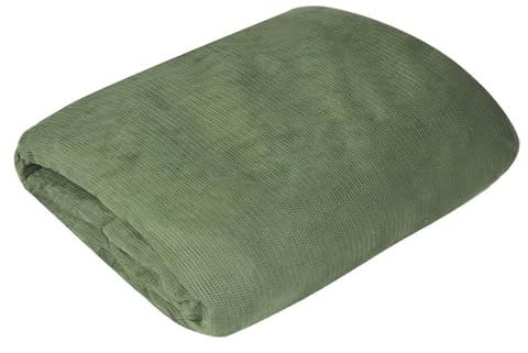 JISADER Red de protección para Plantas de jardín, Red antipájaros, Protectora para Vegetales, Verde, Longitud 4m