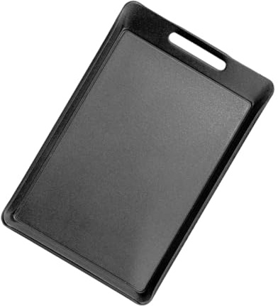 Luxshiny Plancha Antiadherente Para Barbacoa Sarten Plancha De Hierro Unidad Asadora De Superior Para Asar Pescado Al Aire