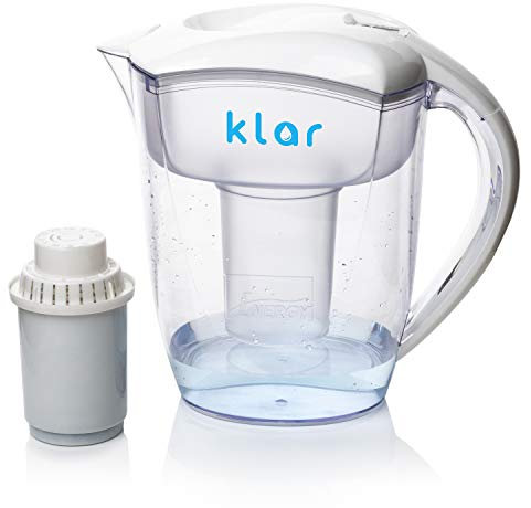 Fluoride Water filter Pitcher 3.5L – Removes Fluoride, Lead, Microplastics, PFOA, PFAS, Pesticides - Alkaline PH by Klar Water