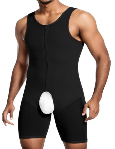 DownLTL Fajas Reductoras Shapewear Hombre Moldeadora Body Shaper Abdomen Compresión de Cuerpo Calzoncillos Pantalones