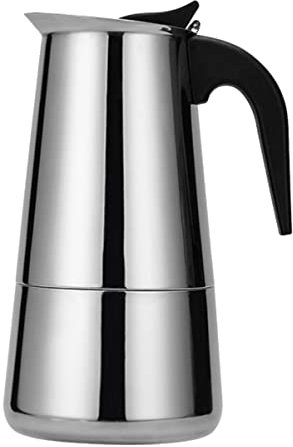 PAMINGONO Cafetera Eléctrica Para 12 Tazas 600ml Acero Inoxidable Funcional Para Casa y Oficina