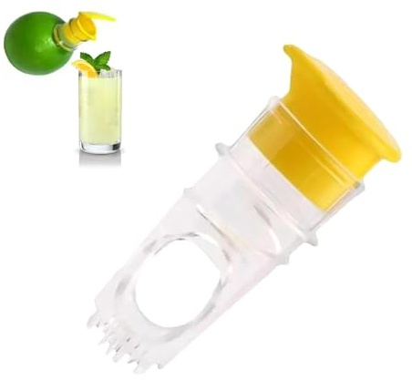 LINTRA Presse Citron Manuel, Petit, Compact, Portable Mini Lemon Squeezer, Presse Citron, Facile à Utiliser, Adapté pour Presser les Citrons, les Oranges et les Pamplemousses