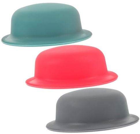 Toyvian 3 pièces Couvercle Poignée Silicone Résistant Chaleur Protège Bouton Casserole Anti-brûlure Manche Pot Couvercle Manchettes Isolantes