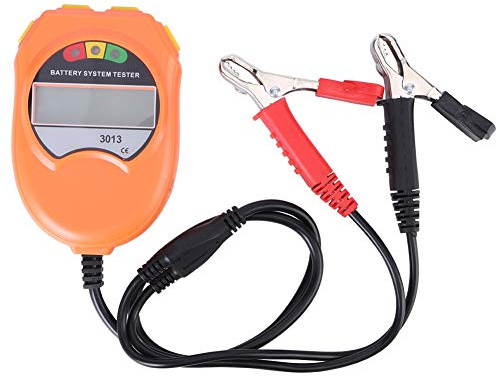 Testeur de système de batterie automobile avec écran LCD rétroéclairé, analyseur de charge de véhicule au plomb 12 V pour voiture, camion, SUV, camping-car, diagnostic de santé de