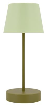 Remember Oscar Fresh, dimmbare LED Tischleuchte mit Akku, Indoor & Outdoor, Höhe 33,5 cm, USB Lampe mit Touch-Dimmer, 80h Leuchtdauer - LT03