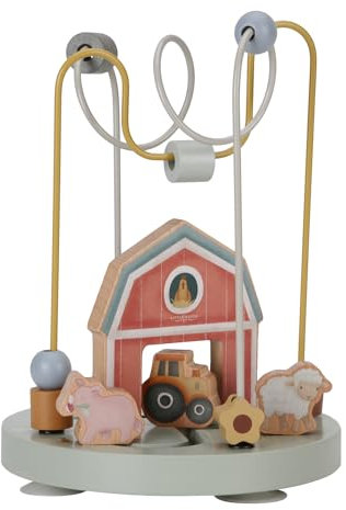 Little Dutch 7133 FSC Holz Aktivitätsspirale Motorikschleife - Little Farm