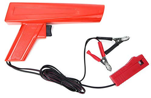 Topyond Pistola per La Fasatura Dell'accensione del Motore, Tester per La Pistola per La Fasatura Dell'accensione del Motore del Motociclo per Auto Luce di Fasatura allo Xeno Induttiva