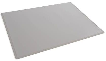 Durable 723310 Schreibunterlage 650x500 mm mit transparenter Abdeckung PP, grau, 723310