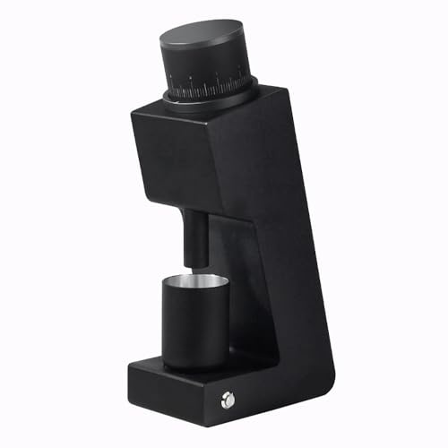 Elektrisk kaffekvarn, lutande kaffekvarn, kaffekvarn, kontinuerlig justering av elektrisk kaffekvarn, lämplig för fin, medium och stor malning