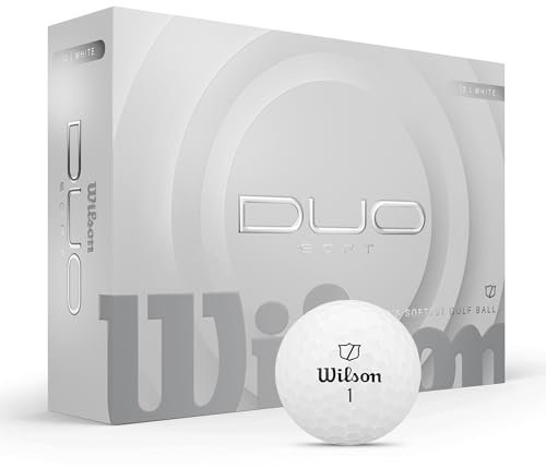Wilson Duo Soft Golf Bälle Weiss Modell 2025