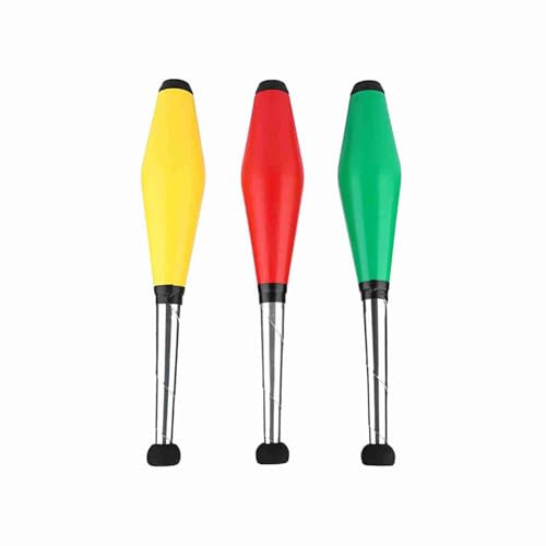 OPPWONG Jonglierkeulen, Spielen Jonglierstock Jonglierbälle Ultraleichtes Kindertraining Jongleur Jonglierstock Zubehör 3-teiliges Kinderspielspielzeug