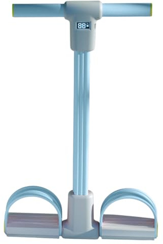 Banda de resistencia de pedal, banda elástica de resistencia de 6 tubos, expansor de culturismo multifuncional, cuerda de tensión para cintura, brazo