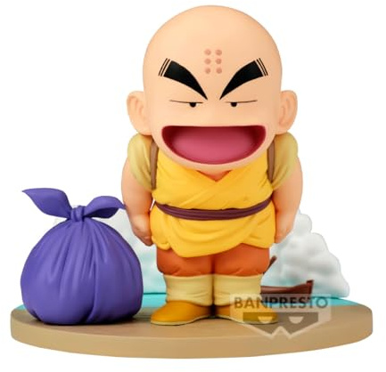 Banpresto Figura Action Krillin Dragon Ball - History Box 10 cm - BP29902P Multicolore - Figura da collezione - Ideale per gli appassionati di Anime Dragon Ball