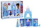 Disney Frozen F28285S1 Frozen Hasbro Il Palazzo Ghiaccio richiudibile Con bambole di ELSA e Olaf, Castello giocattolo pieghevole, per bambine e Bambini dai 3 anni in su, Multicolour, One Size