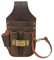 TOURBON Leder-Werkzeug-Organizer, Werkzeug-Halter, Hüftgürteltasche für Bauarbeiter, Tischler, Elektriker