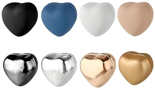 Lot de 8 paires d'aimants pour hijab, épingles magnétiques broche aimantée femme puissantes pour hijab, fermoir magnétique sans épingle, aimants en forme de cœur hijab boutons magnétiques