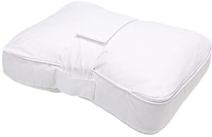 YWJLQH Knee Pillow for Side Sleepers Knees Cushion Relieve Hip Discomfort Soft Sleep Pad for Adjusting Sleeping Position Adults, White