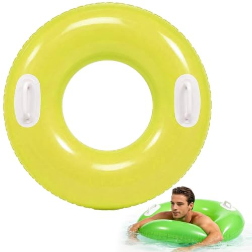 Galleggiante per Piscina - Tubi Gonfiabili con Maniglie, Anello da Nuoto Estivo per Adulti Materassini da Salotto Ascellari Water Life, Cerchio Portatile Antiribaltamento per Feste in Spiaggia al Parc