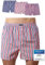 Snocks American Boxershorts Herren aus Bio-Baumwolle 3er-Pack, Weite Passform und lockerer Fit, Kein juckendes Etikett und komfortabler Bund, Unterhosen Herren Gr.XL, Farbe Streifen Navy/Rot/Weiß
