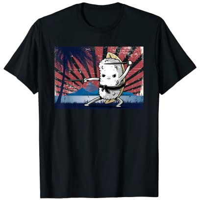 Dolchmesser - Lustiges japanisches Sushi T-Shirt