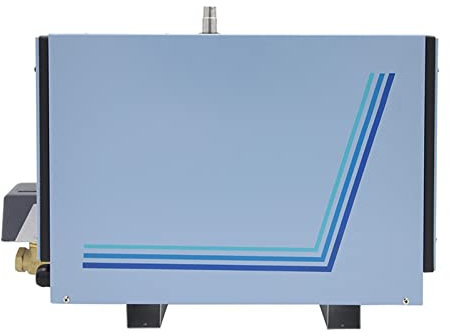 Generador de vapor para Sauna, Kit de generador de ducha de vapor 1 2kw Vapor de vapor de baño de sauna de auto drenaje for casa SPA Ducha con controles programables impermeables Generador de baño de