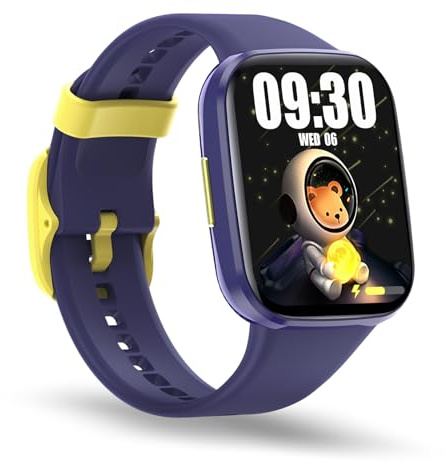YoYoFit Smart Watch for Kids with/Without APP, 1.69 Fitness Tracker Watch Pedometer, Heart Rate Sleep Monitor, Calorie Step Counter, IP68 Waterproof Smartwatch for Girls Boys Teens 5-15, Blue