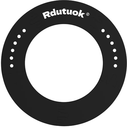 Rdutuok Dart Board Surround Ring,5Pcs Splicing Dart Board Wall Protector,Dartboard Eva Backboard Wall Surround for Standard Size Dartboards Prevent Wall Damage with The Wall Protector Plate