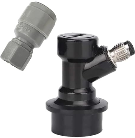 PANGBOER Raccords de connexion rapide pour brassage maison fûts de bière, distributeur de sodas en acier inoxydable ABS outil libère l'installation Generi