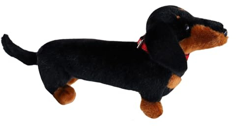 Stronrive Peluche de Teckel,À Câlins en Forme De Chien,Jouet Doux pour Câlins d'animal Et Temps De Jeu - pour Chambre d'enfant Maison Bureau Canapé Lit Salle de Jeu Voiture Anniversaire Fêtes